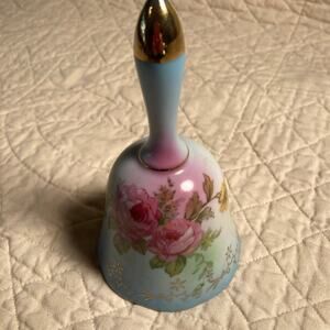 Painted porcelain bell